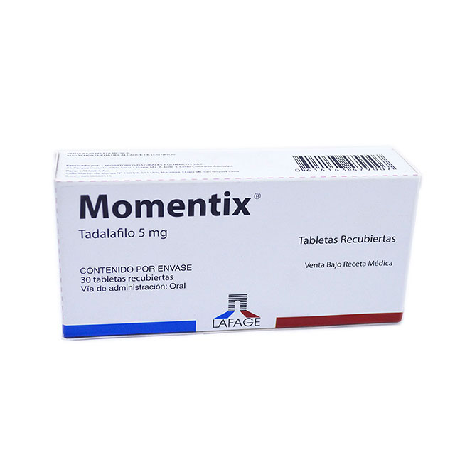 TADALAFILO: MOMENTIX 5MG X 30 TAB - OpenMed